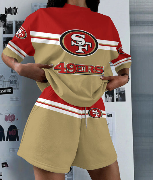 San Francisco 49ers Limited Edition Top And Shorts Two-Piece Suits
