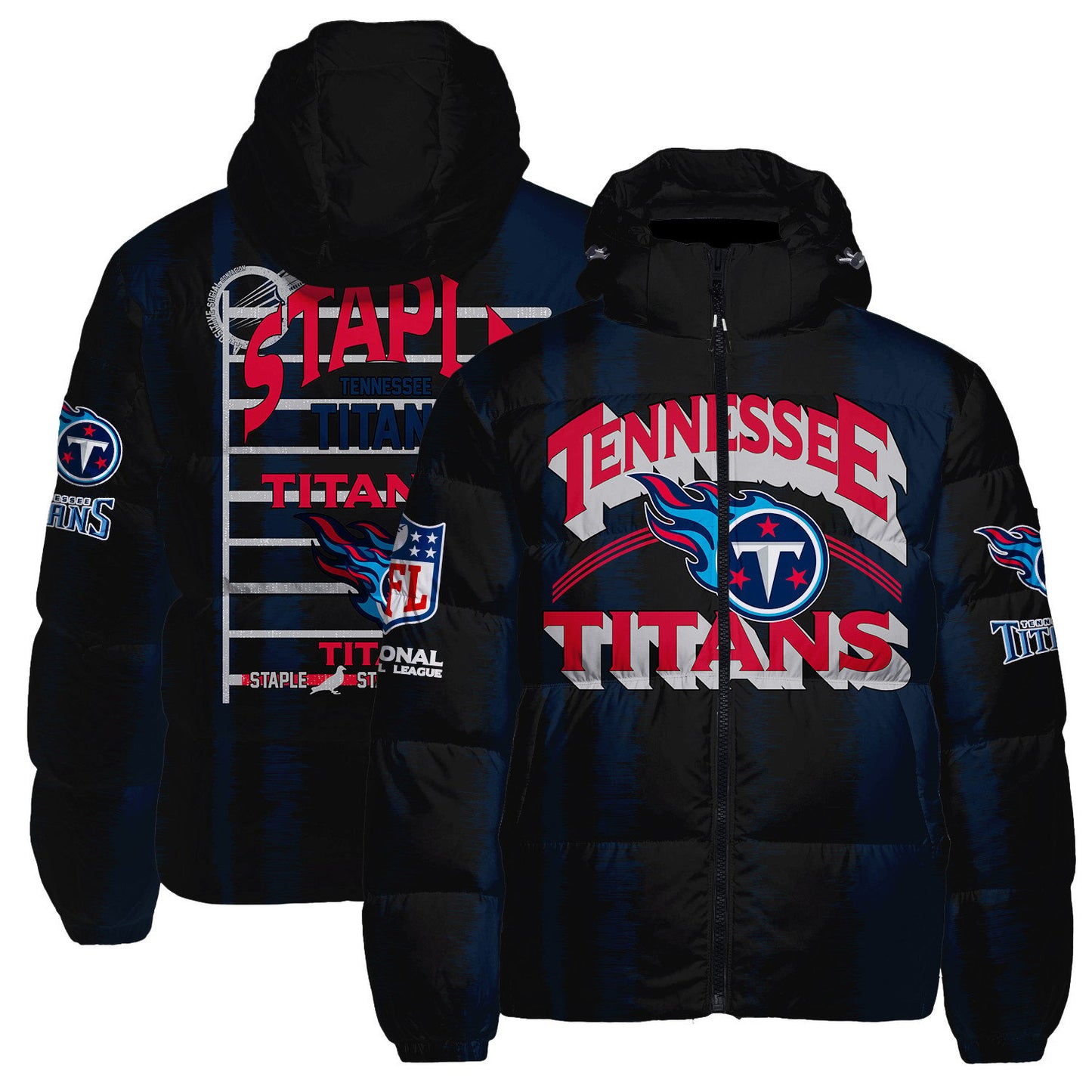 Tennessee Titans CozyCloud Down Jacket AZBTDWJ000219