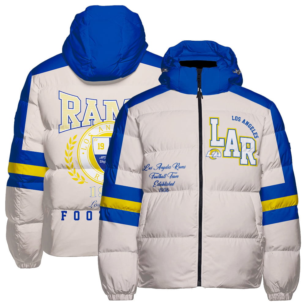 Los Angeles Rams CozyCloud Down Jacket AZBTDWJ000226