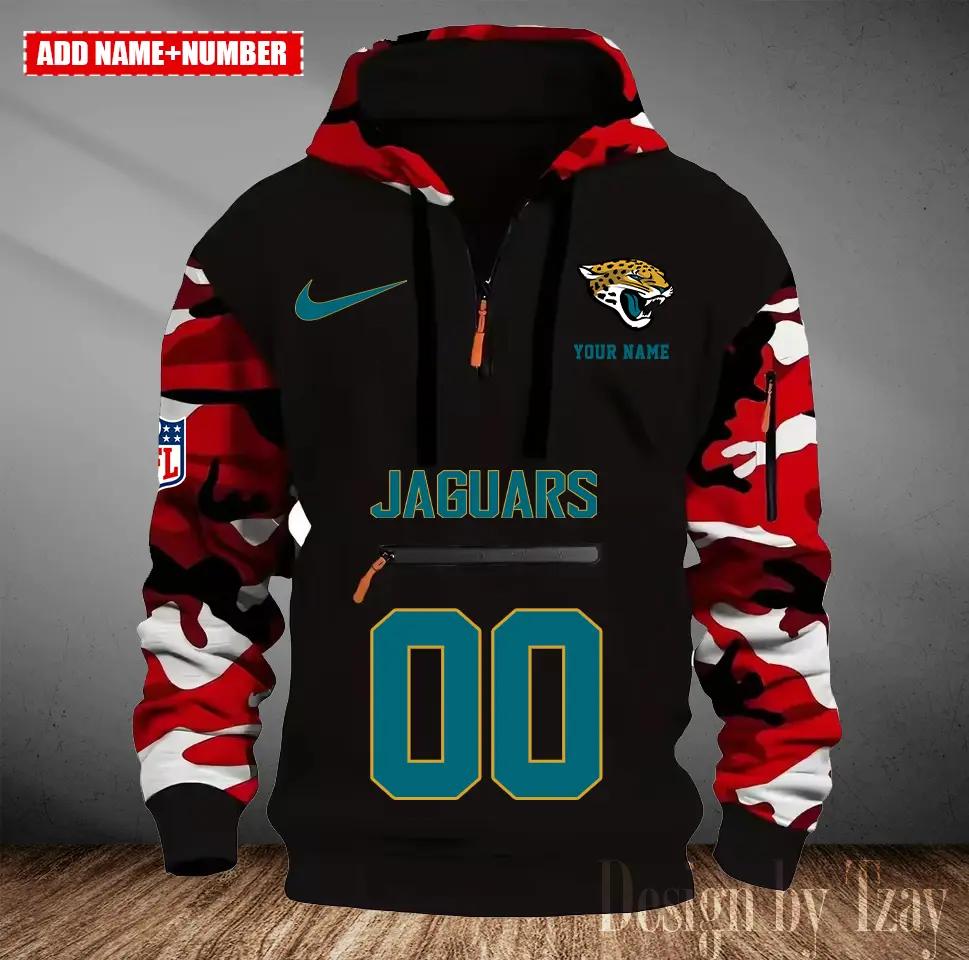 Jacksonville Jaguars Camouflage Hooded Sweatshirt HA15