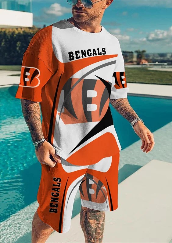 Cincinnati Bengals T-shirt and shorts AZTS033