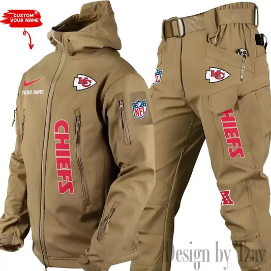 Kansas City Chiefs Outdoor Jacket and Pants 000047