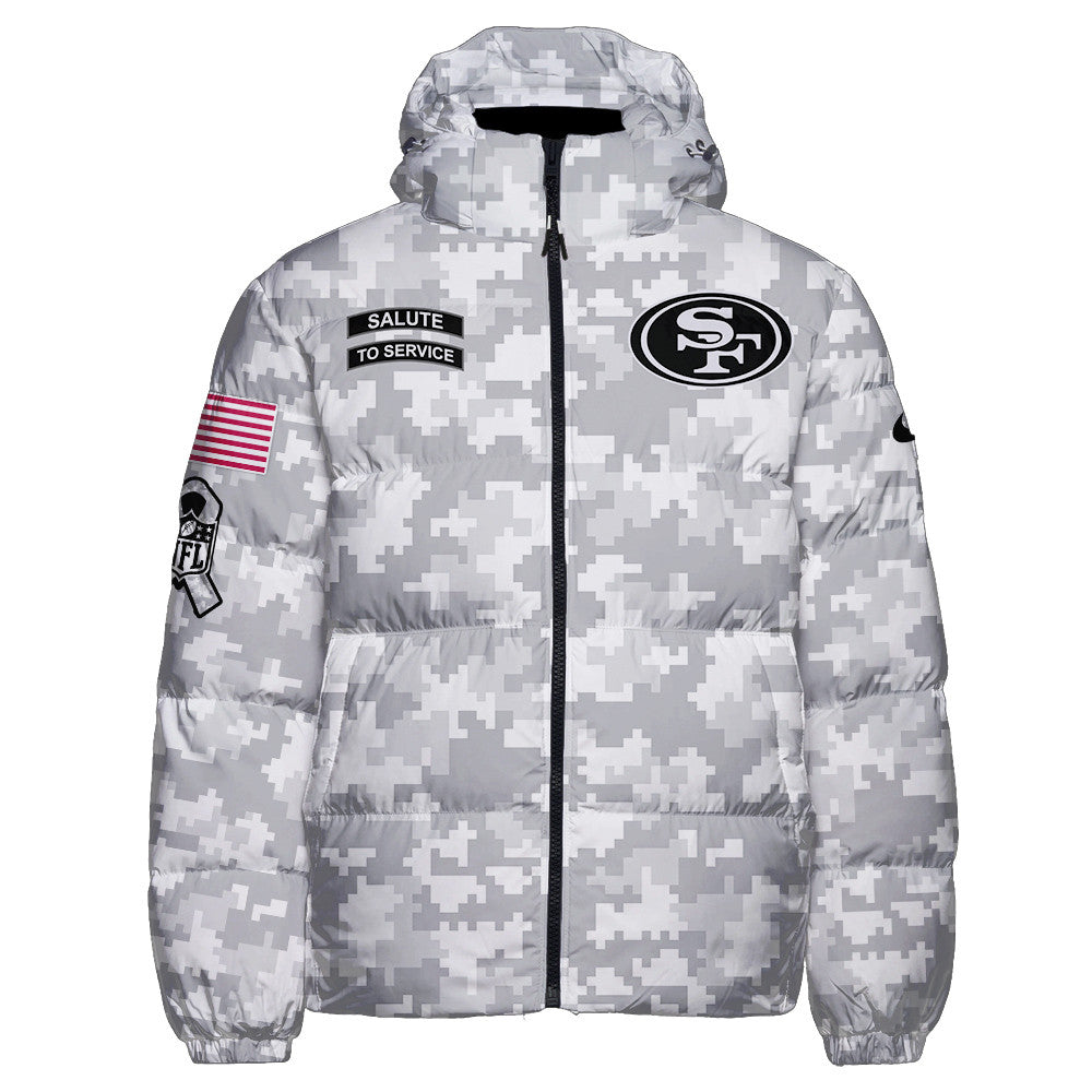 San Francisco 49ers CozyCloud Down Jacket AZBTDWJ000272