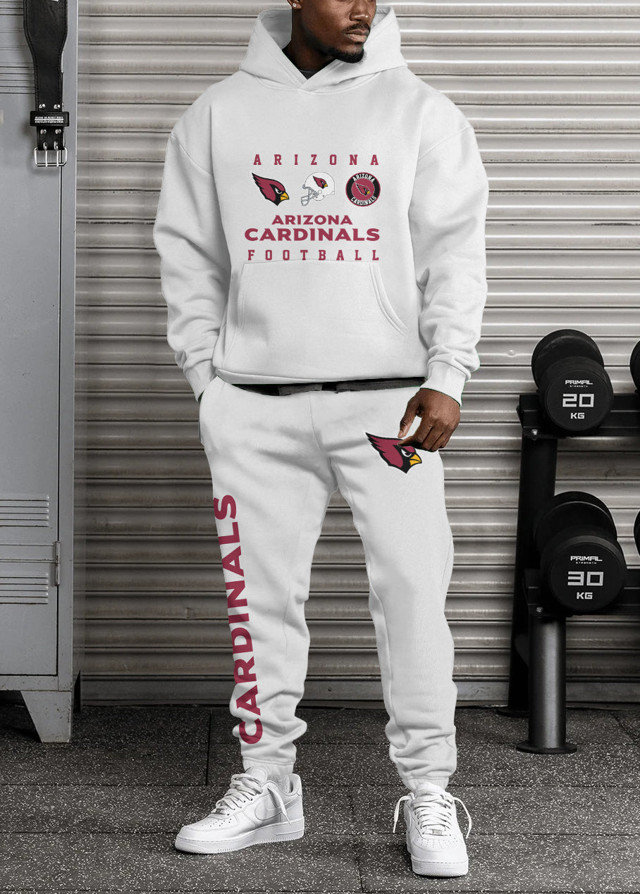Arizona Cardinals Combo Pullover Hoodie And Sweatpants AZBTPHSP000406