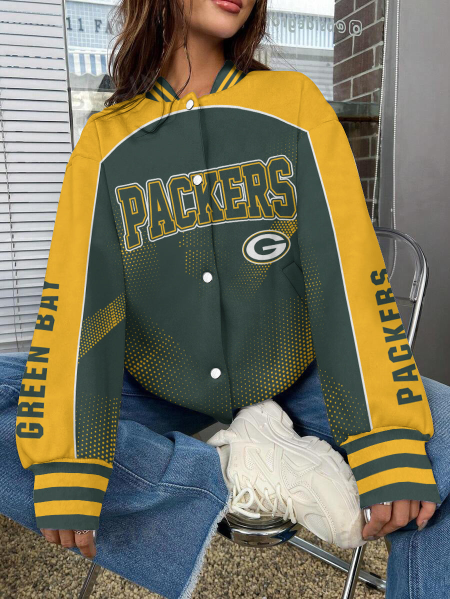 Green Bay Packers National Football League Varsity Jacket AZBTVJK000629