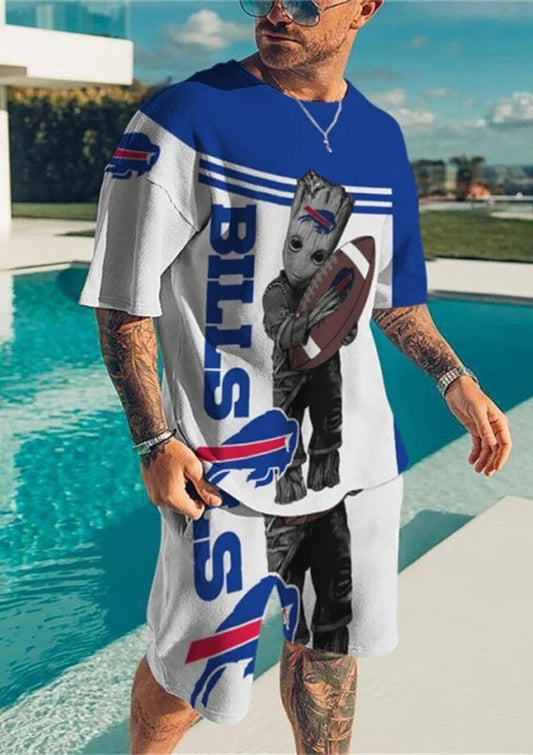 Buffalo Bills T-shirt and Shorts AZTS217