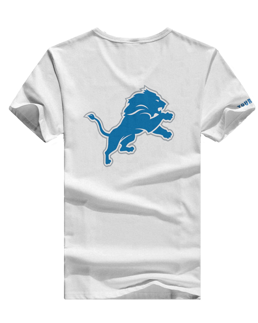 Detroit Lions Personalized V-neck Women T-shirt AGC13