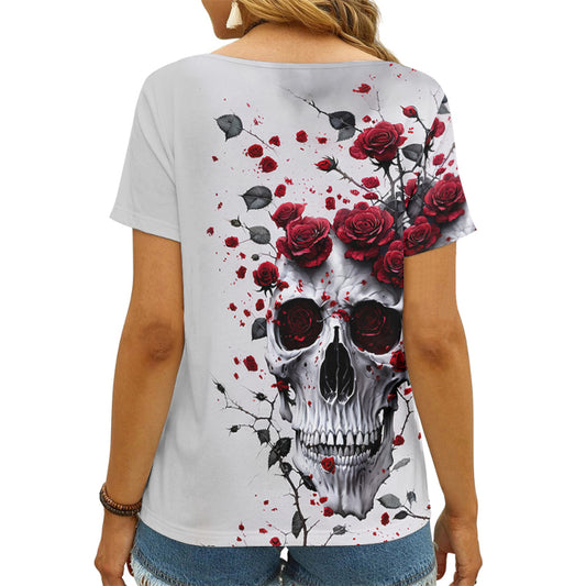 Tampa Bay Buccaneers Personalized V-neck Women T-shirt AGCWTS215