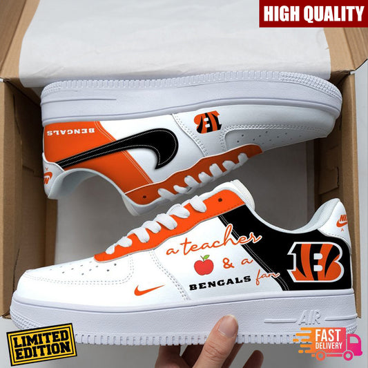 Cincinnati Bengals New Personalized AF1-1 Sneakers AZBTAF1000446
