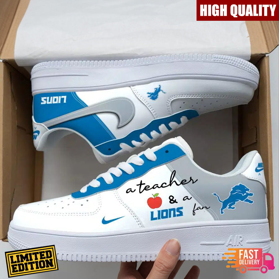 Detroit Lions New Personalized AF1-1 Sneakers AZBTAF1000450