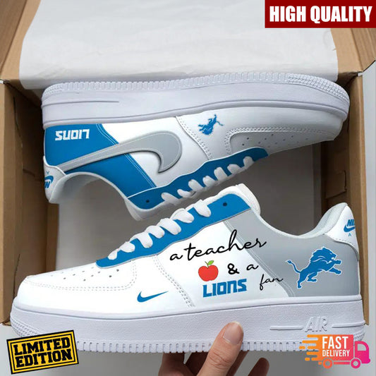 Detroit Lions New Personalized AF1-1 Sneakers AZBTAF1000450