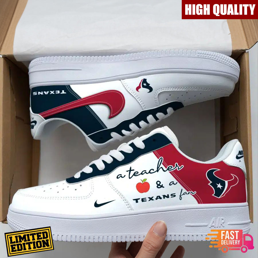 Houston Texans New Personalized AF1-1 Sneakers AZBTAF1000452