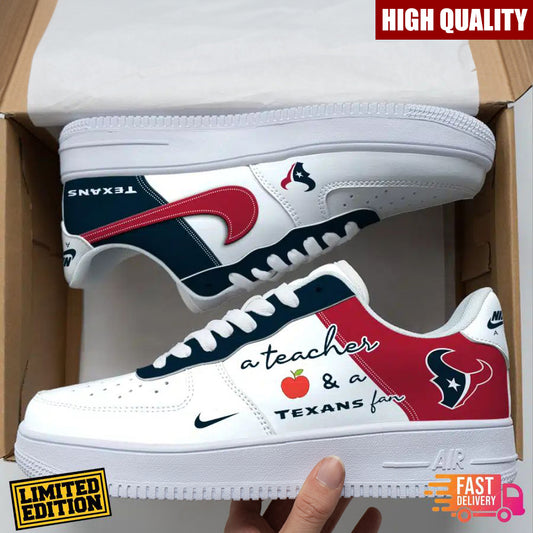 Houston Texans New Personalized AF1-1 Sneakers AZBTAF1000452
