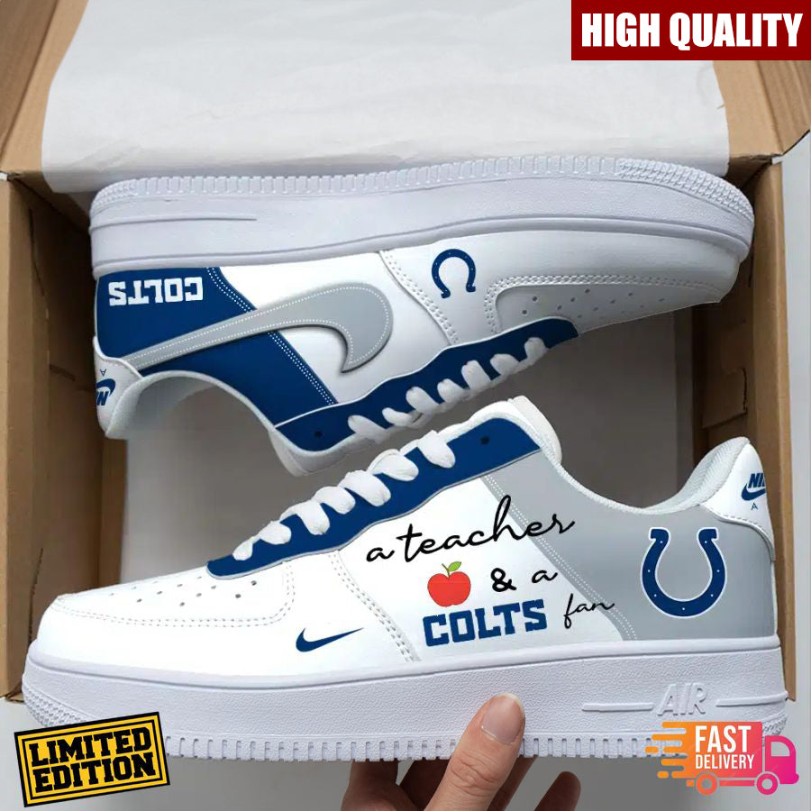 Indianapolis Colts New Personalized AF1-1 Sneakers AZBTAF1000453