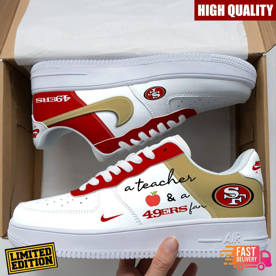 San Francisco 49ers New Personalized AF1-1 Sneakers AZBTAF1000467