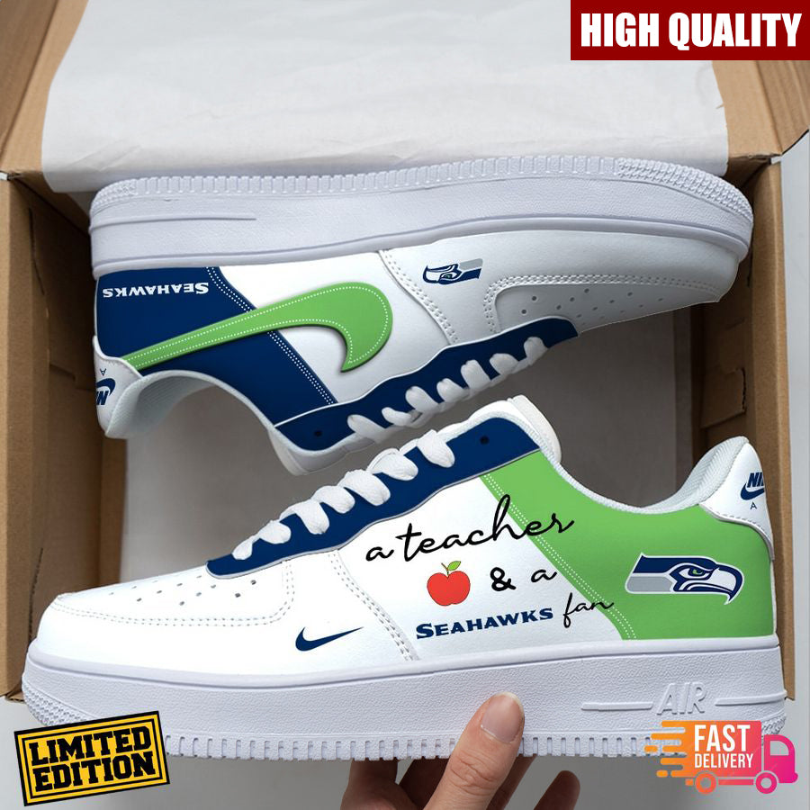 Seattle Seahawks New Personalized AF1-1 Sneakers AZBTAF1000468
