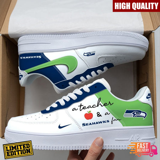 Seattle Seahawks New Personalized AF1-1 Sneakers AZBTAF1000468