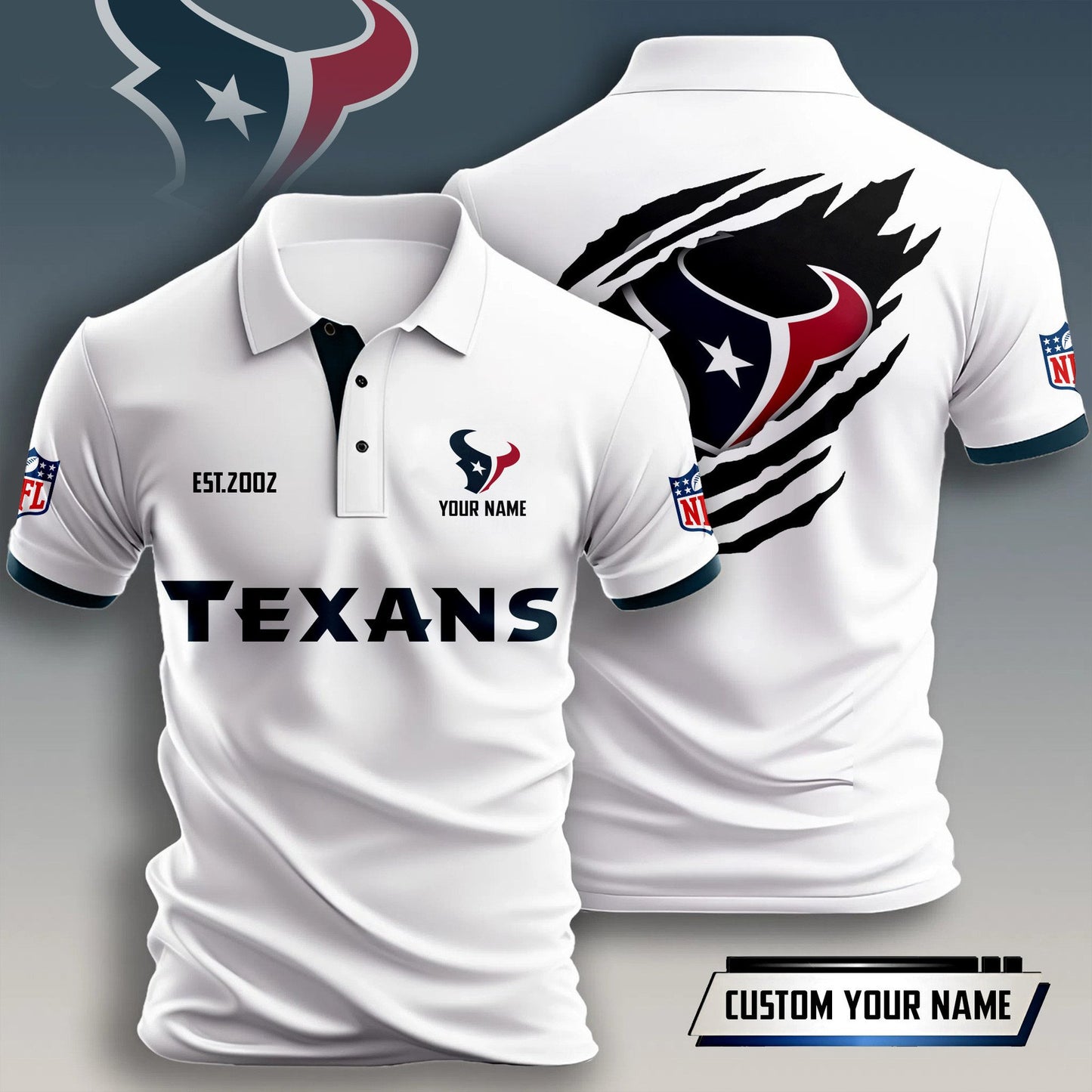 Houston Texans Premium Men Polo Shirt BT337