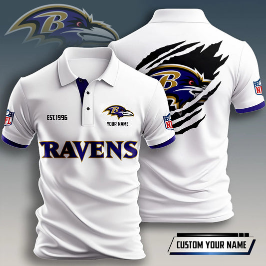 Baltimore Ravens Premium Men Polo Shirt BT339