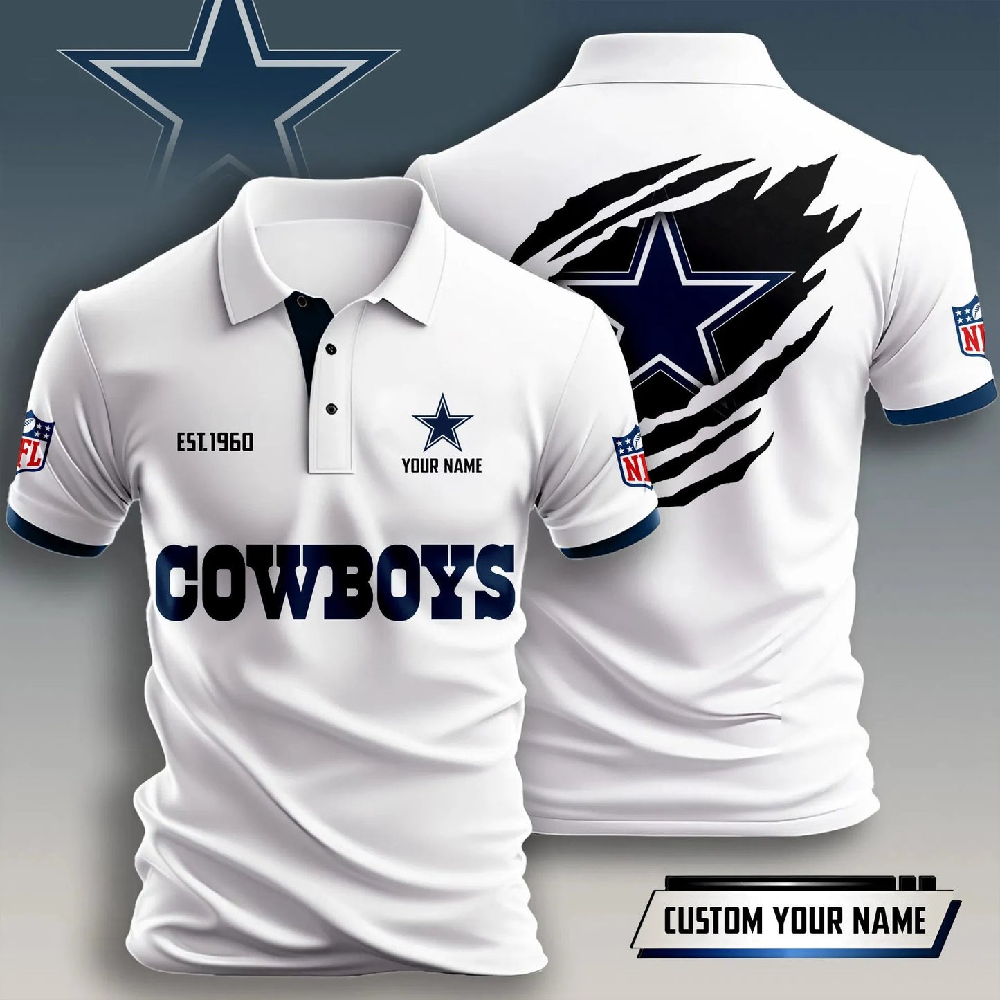 Dallas Cowboys Premium Men Polo Shirt BT344