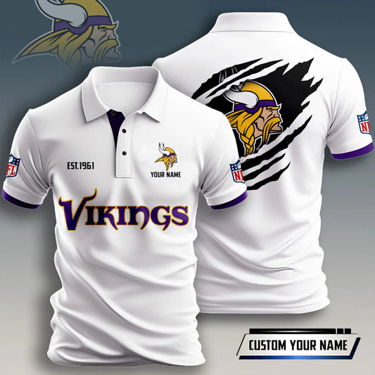 Minnesota Vikings Premium Men Polo Shirt BT345