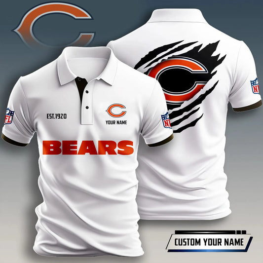 Chicago Bears Premium Men Polo Shirt BT347