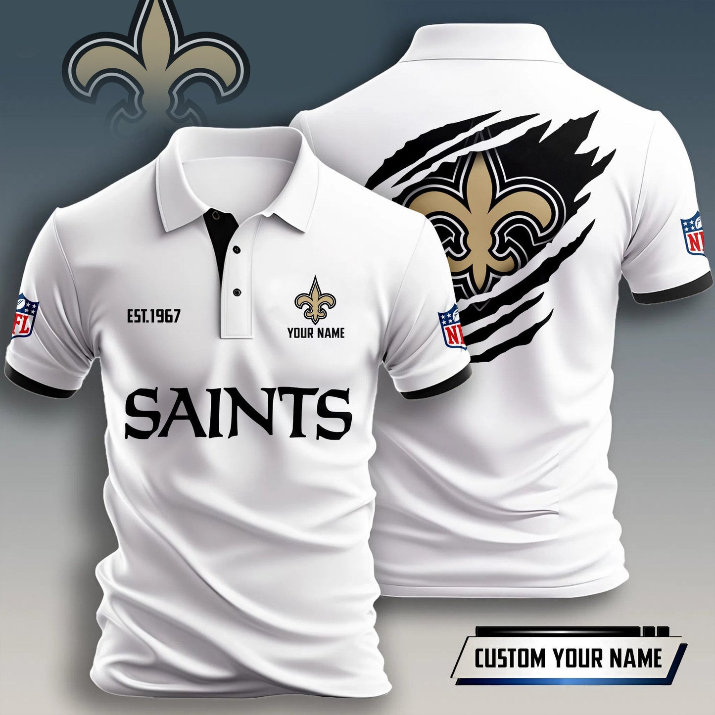 New Orleans Saints Premium Men Polo Shirt BT354