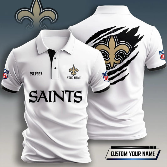 New Orleans Saints Premium Men Polo Shirt BT354