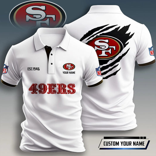 San Francisco 49ers Premium Men Polo Shirt BT355