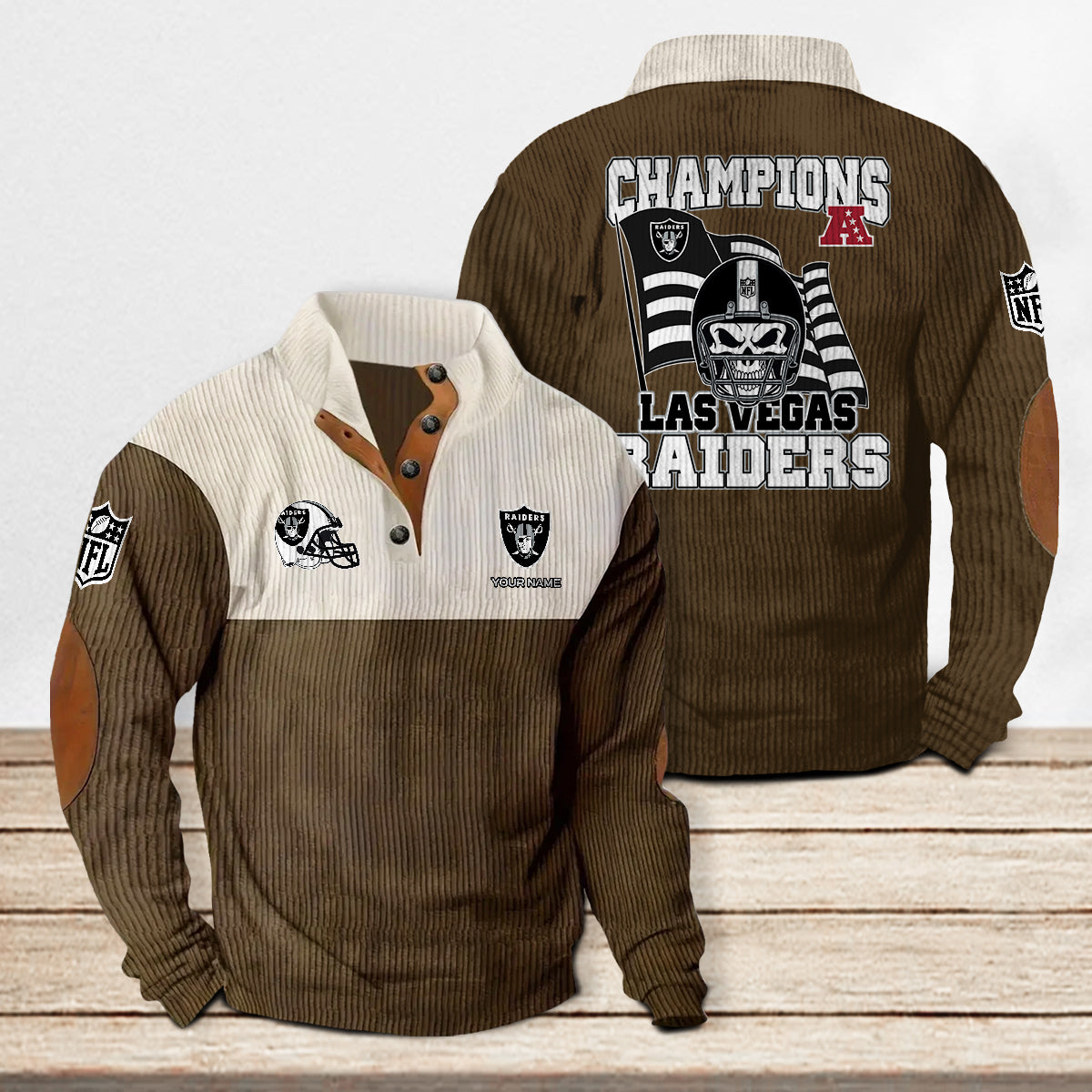 Las Vegas Raiders Colorful Stand Collar Sweatshirt Limited Edition AZCACSSW000090