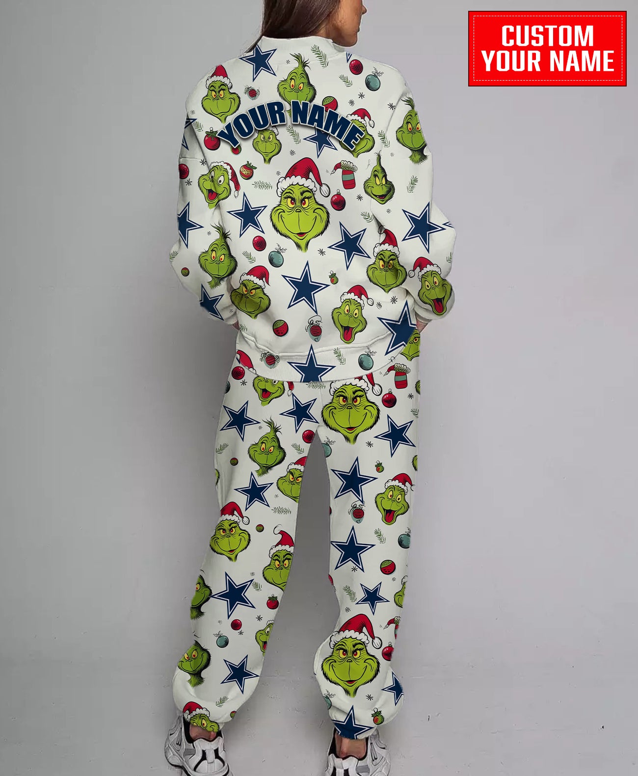 Dallas Cowboys Christmas Pattern Sweatsuit And Sweatpants AZCASP000037