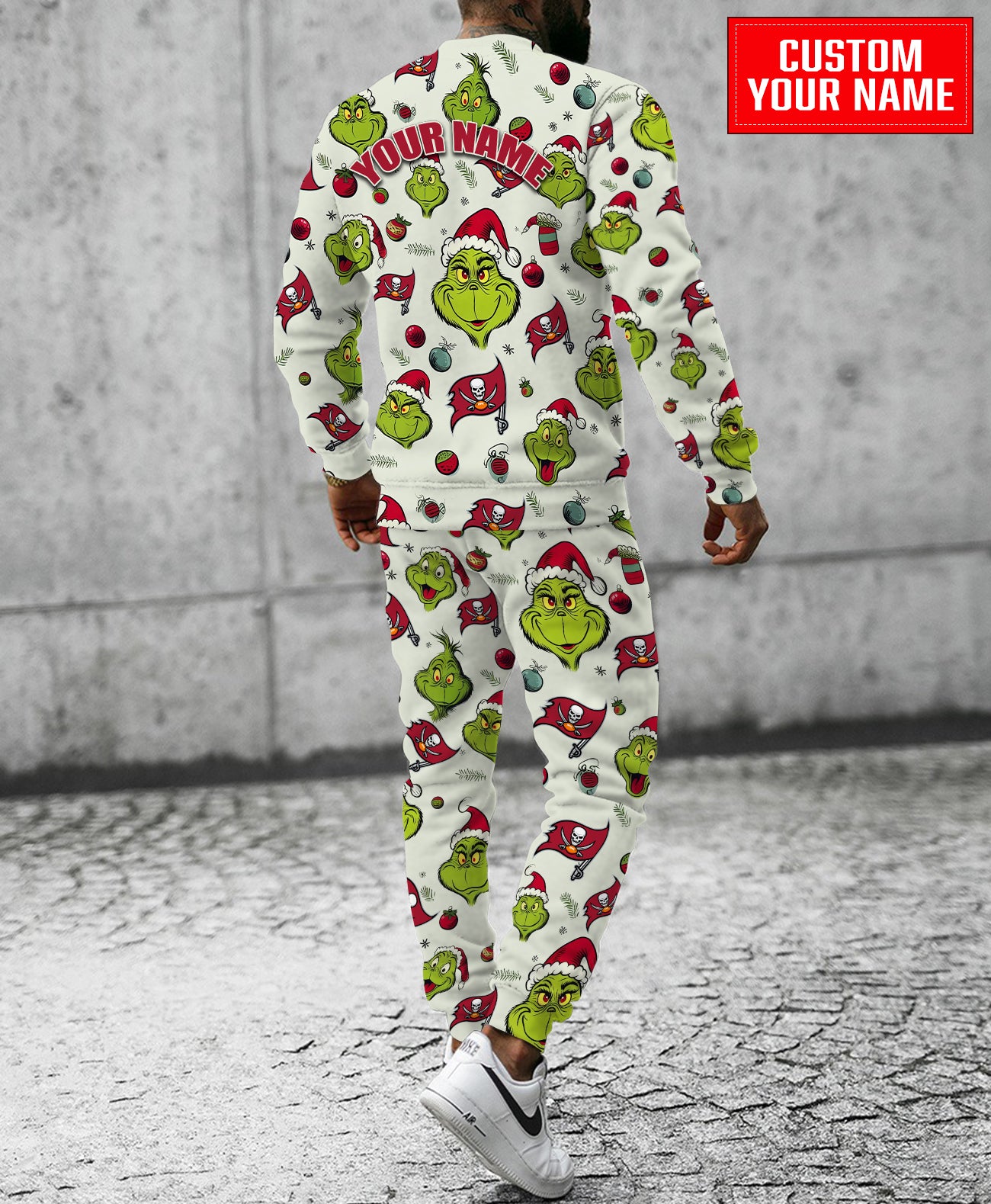 Tampa Bay Buccaneers Christmas Pattern Sweatsuit And Sweatpants AZCASP000047