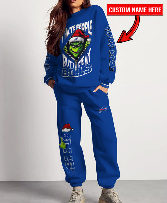 Buffalo Bills Combo Unisex Sweatshirt And Sweatpants Christmas Collection AZCASP000114TeamColor