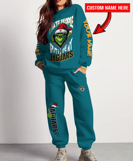 Jacksonville Jaguars Combo Unisex Sweatshirt And Sweatpants Christmas Collection AZCASP000120TeamColor