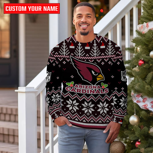 Arizona Cardinals Premium Ugly Christmas Sweater Special Edition  AZCAUSW000065