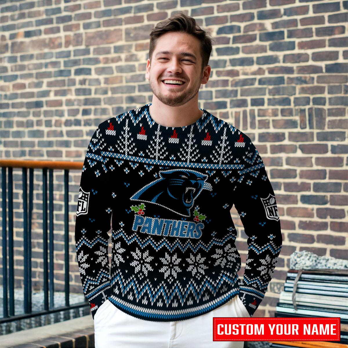 Carolina Panthers Premium Ugly Christmas Sweater Special Edition AZCAUSW000067