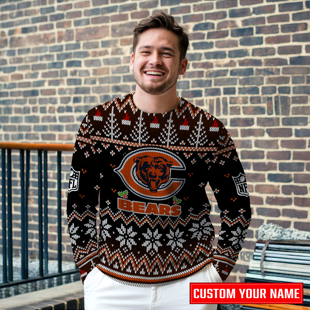 Chicago Bears Premium Ugly Christmas Sweater Special Edition AZCAUSW000068