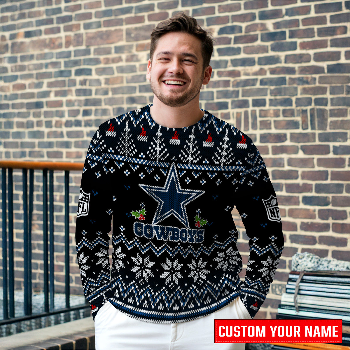 Dallas Cowboys Premium Ugly Christmas Sweater Special Edition  AZCAUSW000069