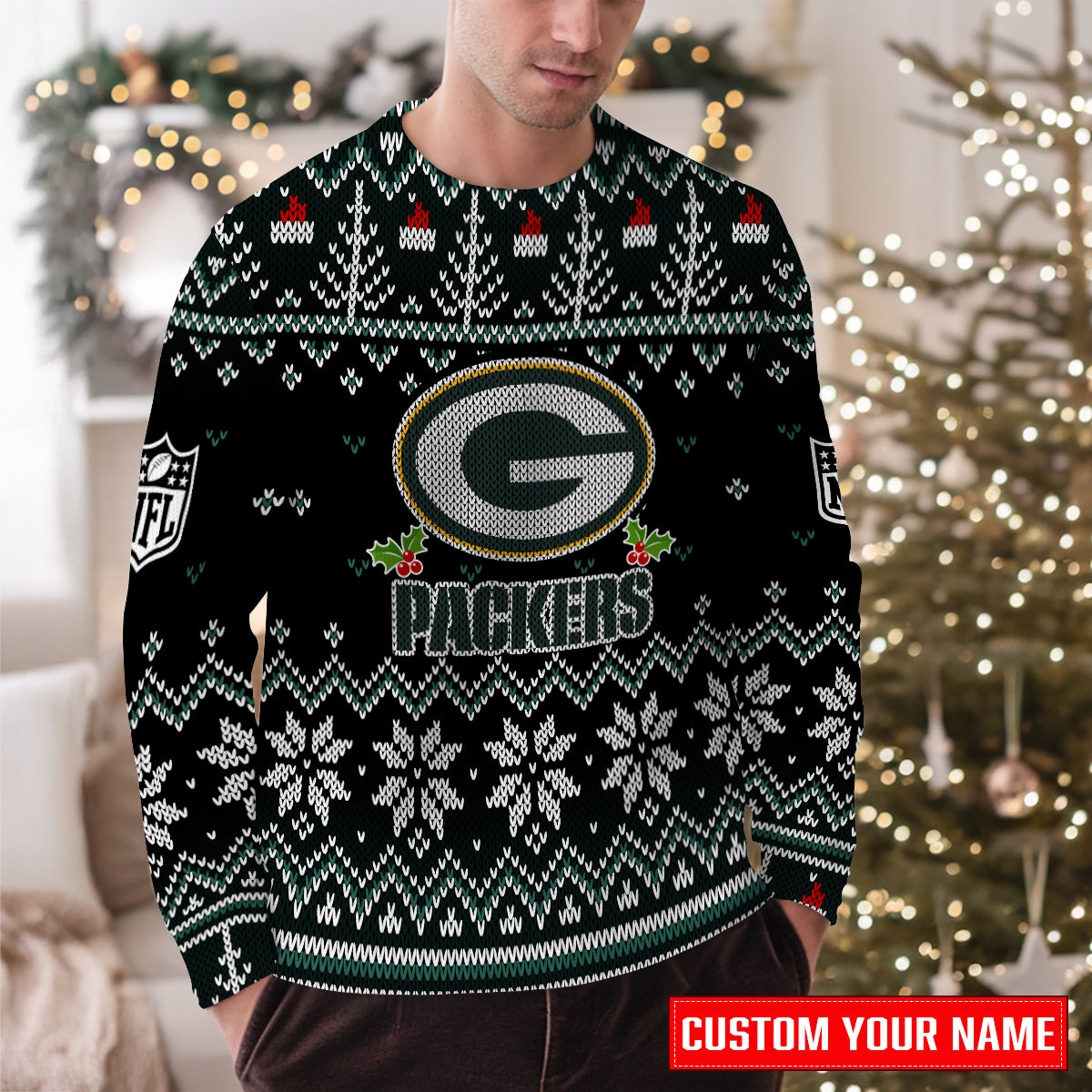 Green Bay Packers Premium Ugly Christmas Sweater Special Edition AZCAUSW000071