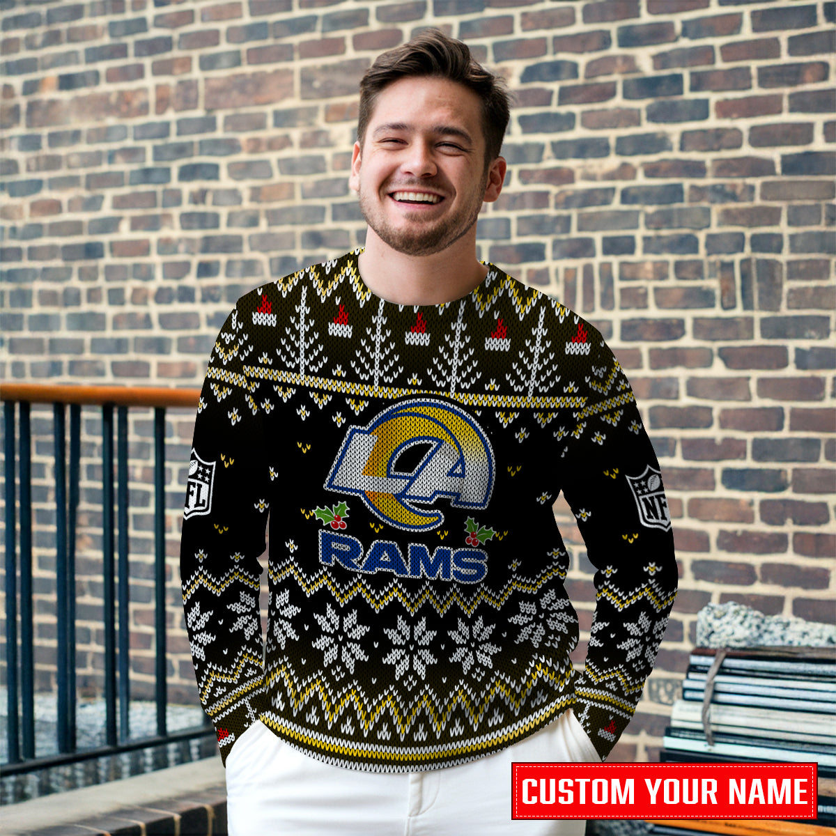 Los Angeles Rams Premium Ugly Christmas Sweater Special Edition  AZCAUSW000072