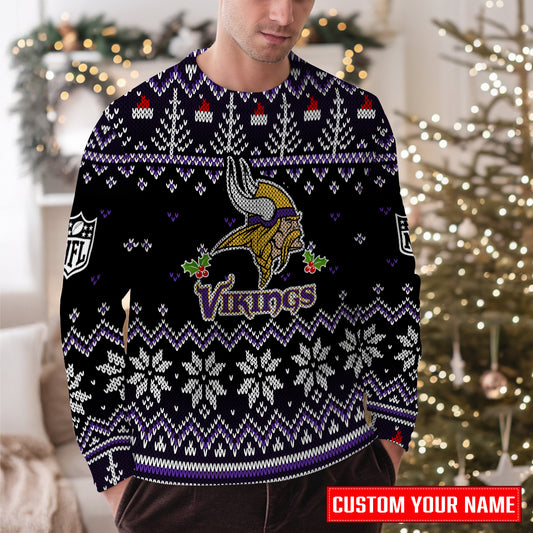 Minnesota Vikings Premium Ugly Christmas Sweater Special Edition AZCAUSW000073
