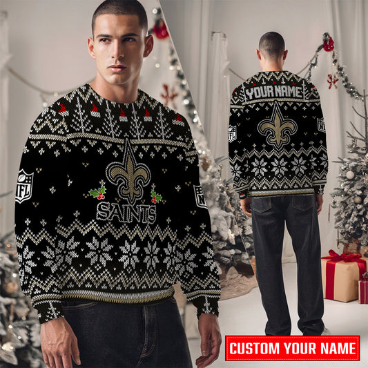 New Orleans Saints Premium Ugly Christmas Sweater Special Edition AZCAUSW000074