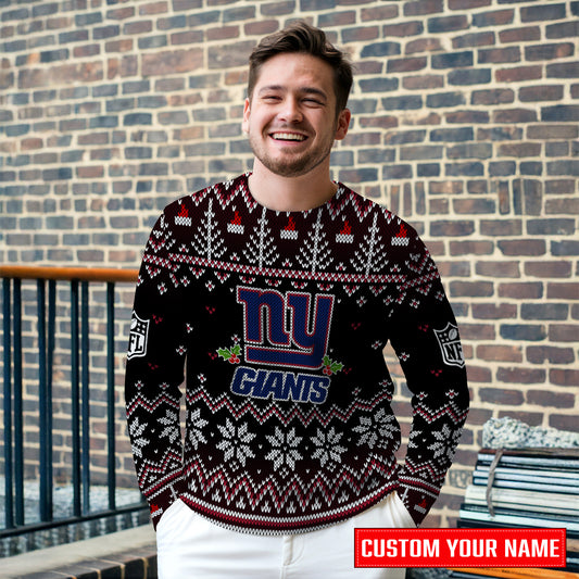 New York Giants Premium Ugly Christmas Sweater Special Edition  AZCAUSW000075