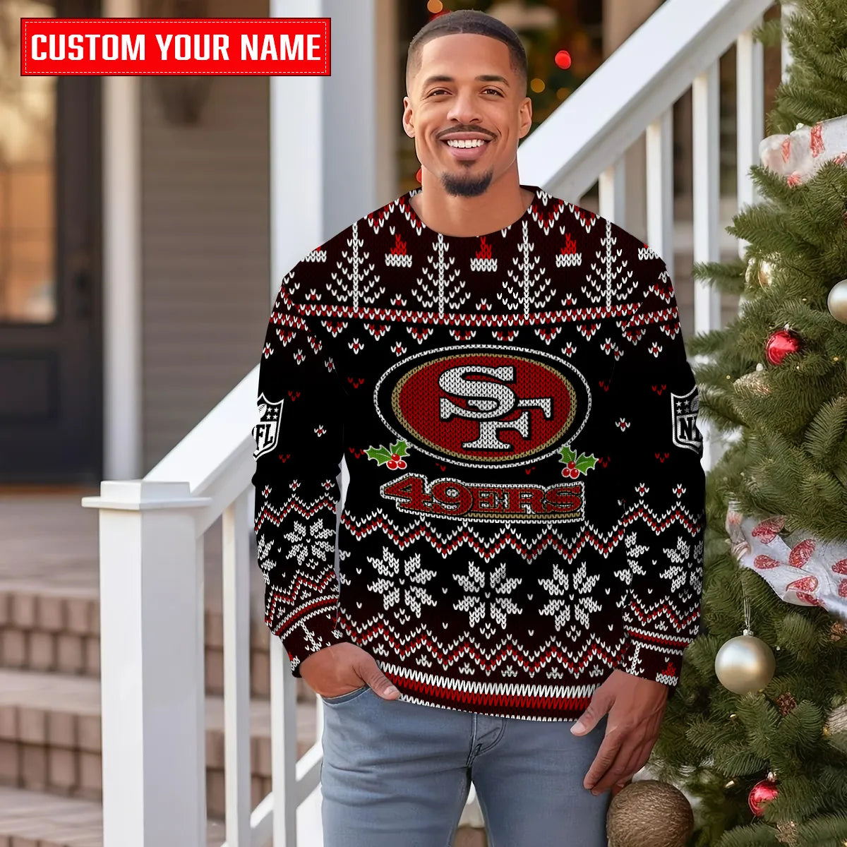 San Francisco 49ers Premium Ugly Christmas Sweater Special Edition  AZCAUSW000077