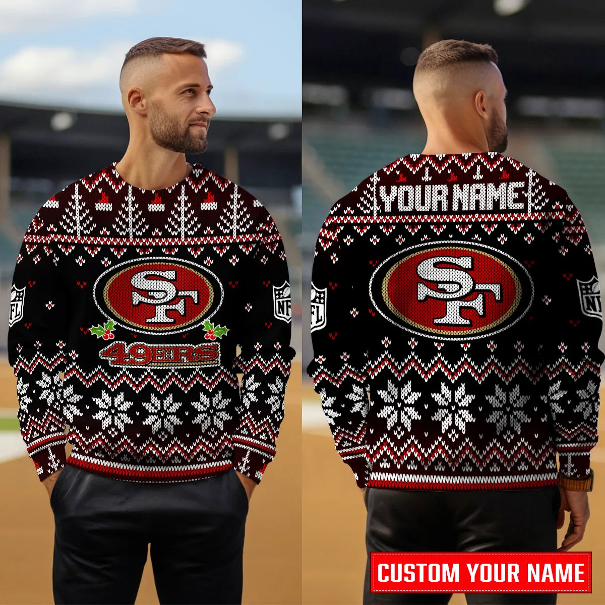 San Francisco 49ers Premium Ugly Christmas Sweater Special Edition  AZCAUSW000077
