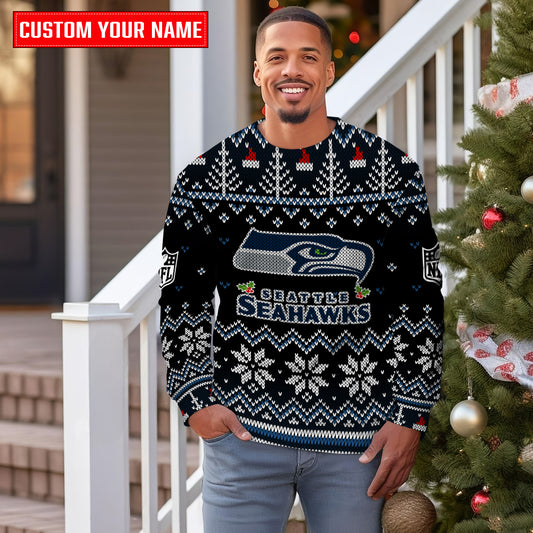 Seattle Seahawks Premium Ugly Christmas Sweater Special Edition AZCAUSW000078