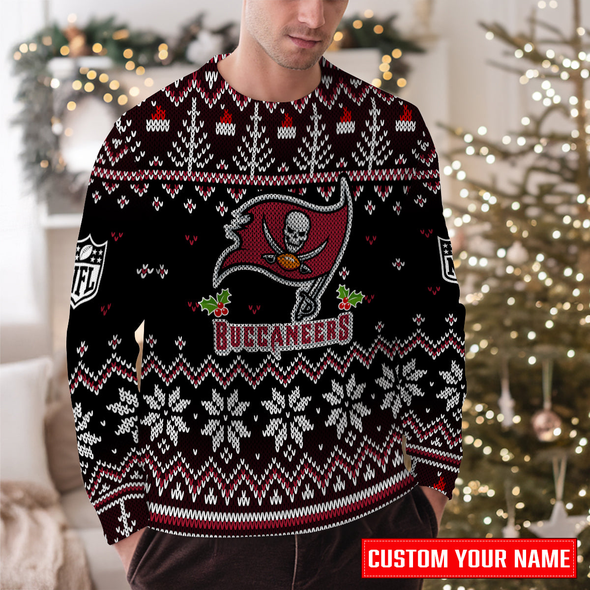 Tampa Bay Buccaneers Premium Ugly Christmas Sweater Special Edition AZCAUSW000079
