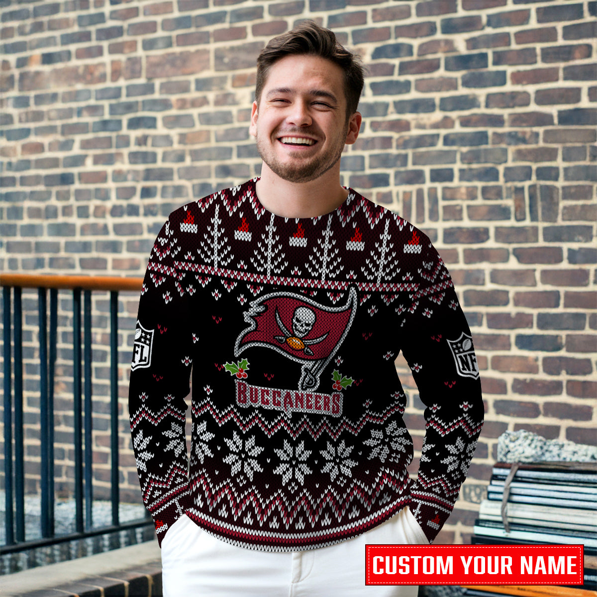 Tampa Bay Buccaneers Premium Ugly Christmas Sweater Special Edition AZCAUSW000079