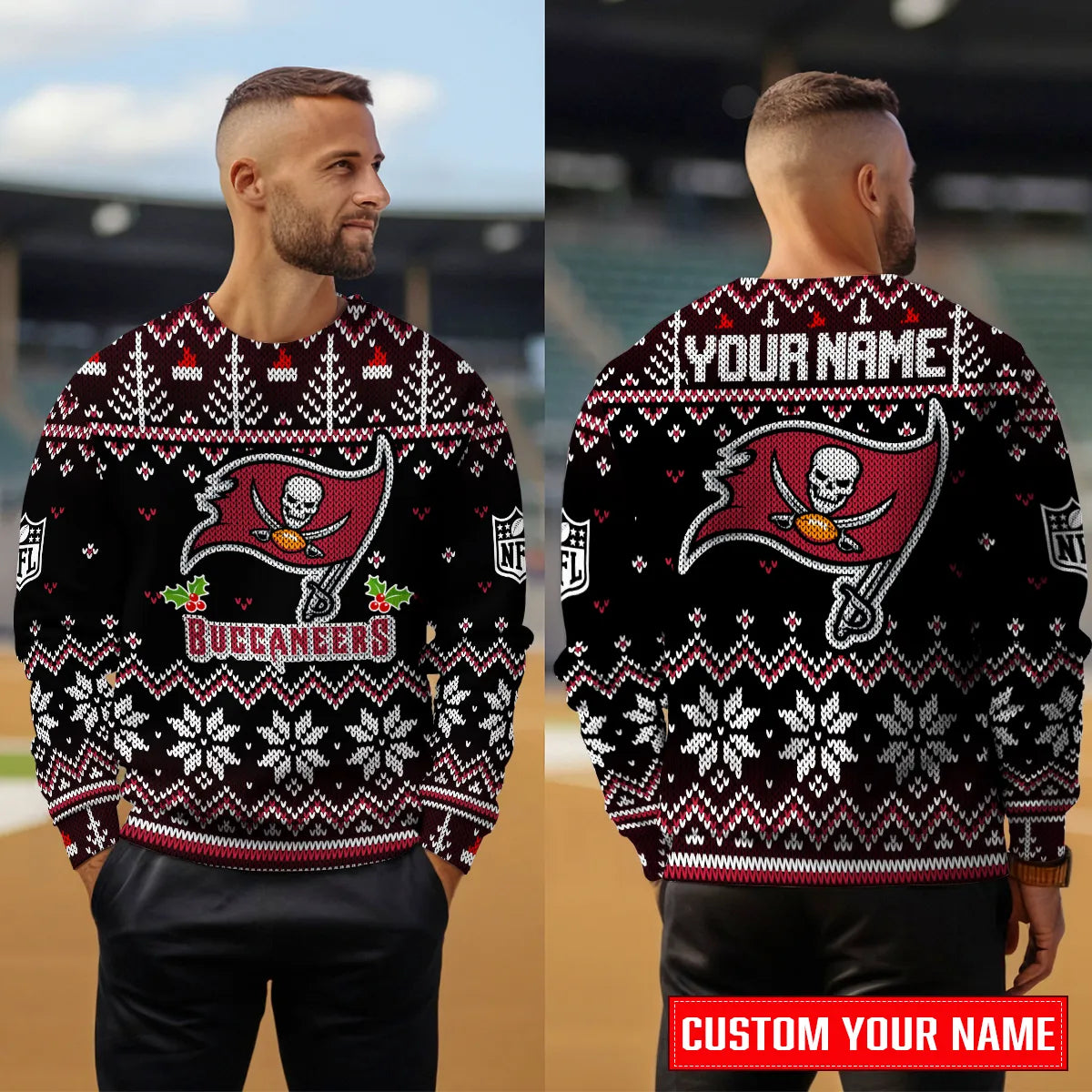 Tampa Bay Buccaneers Premium Ugly Christmas Sweater Special Edition AZCAUSW000079