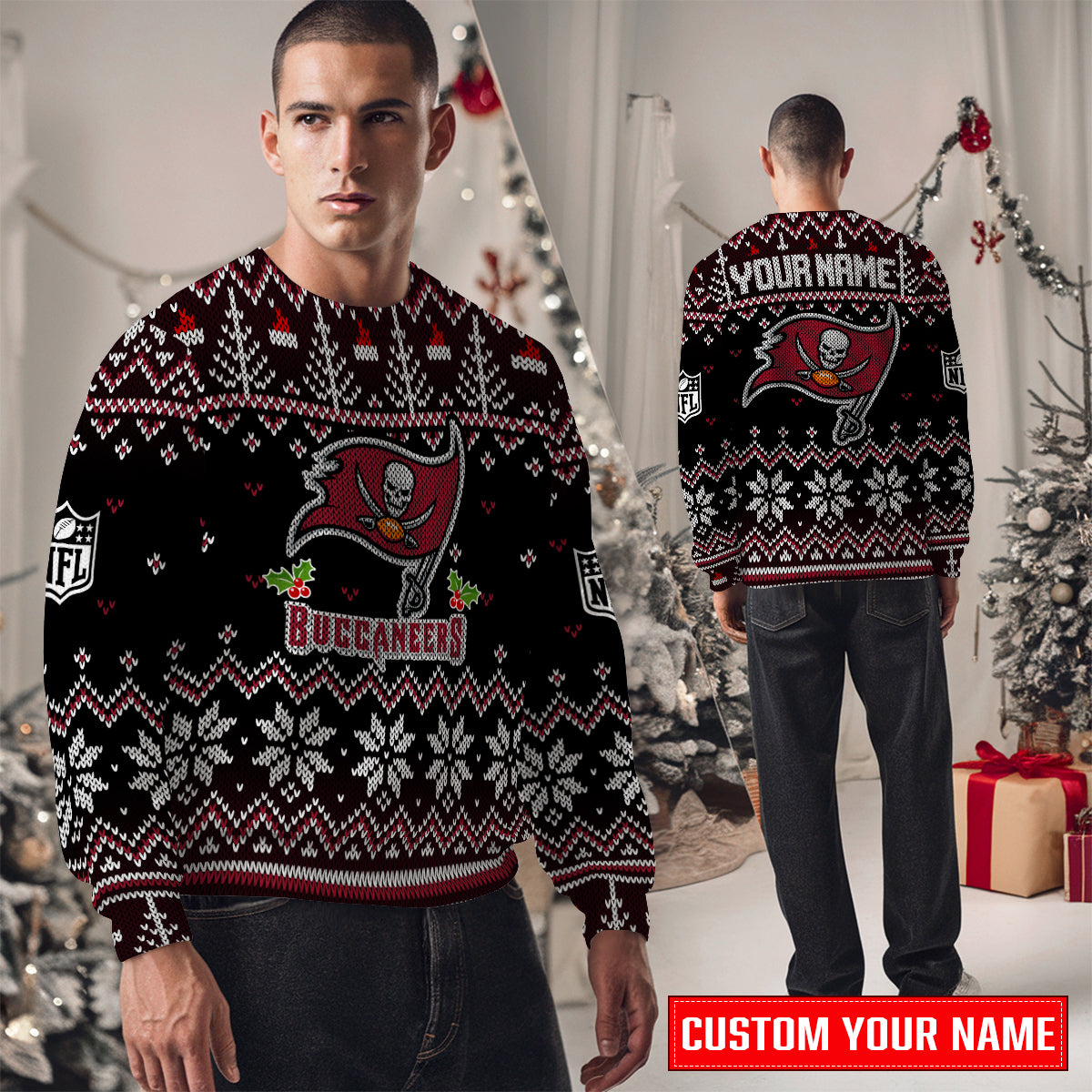Tampa Bay Buccaneers Premium Ugly Christmas Sweater Special Edition AZCAUSW000079